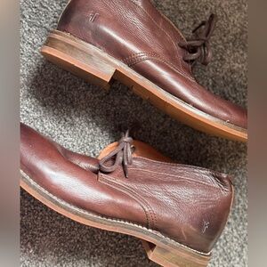 Men's Brown Leather Frye Shoes